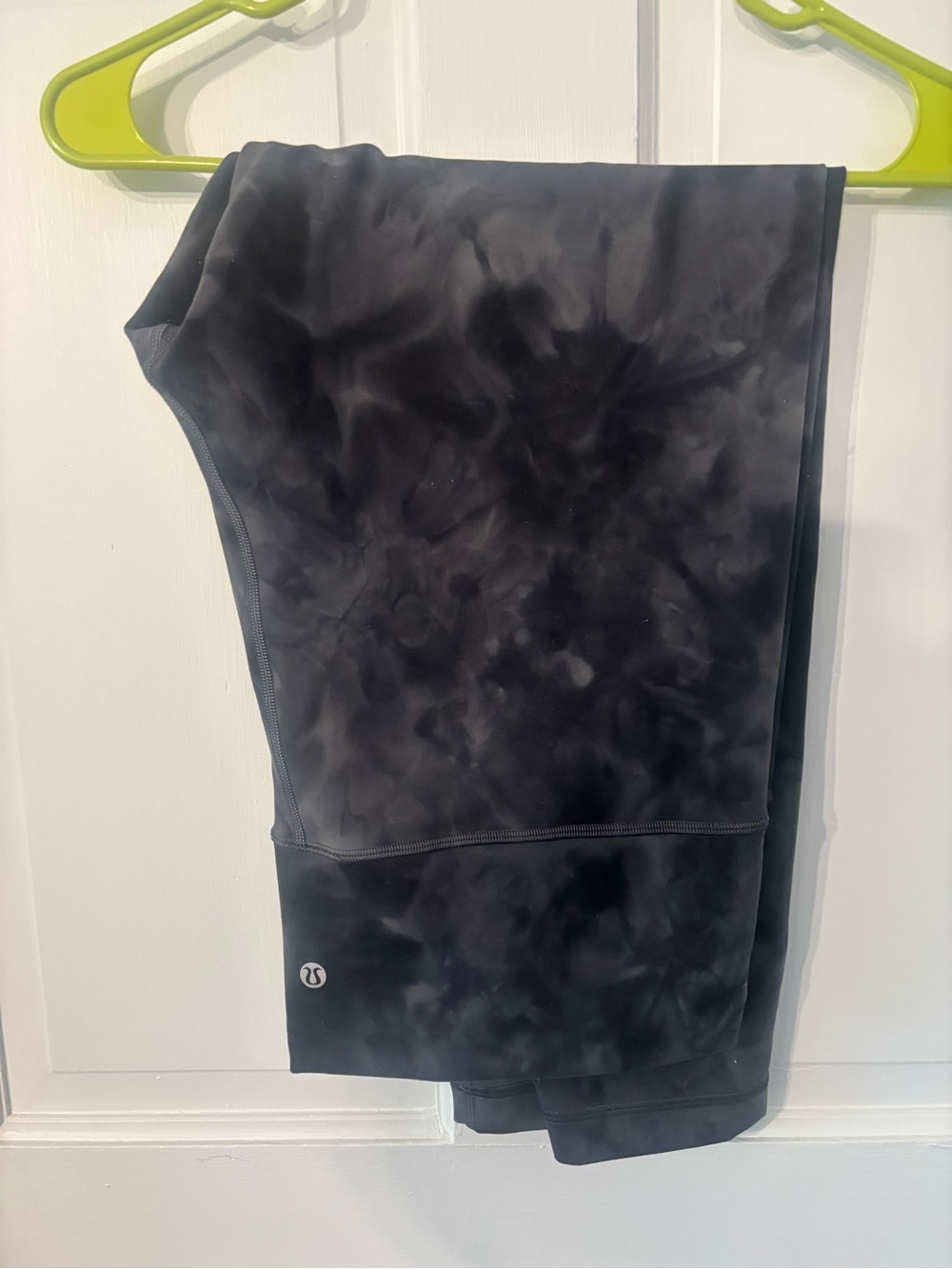 lululemon athletica Black Tie-Dye Leggings